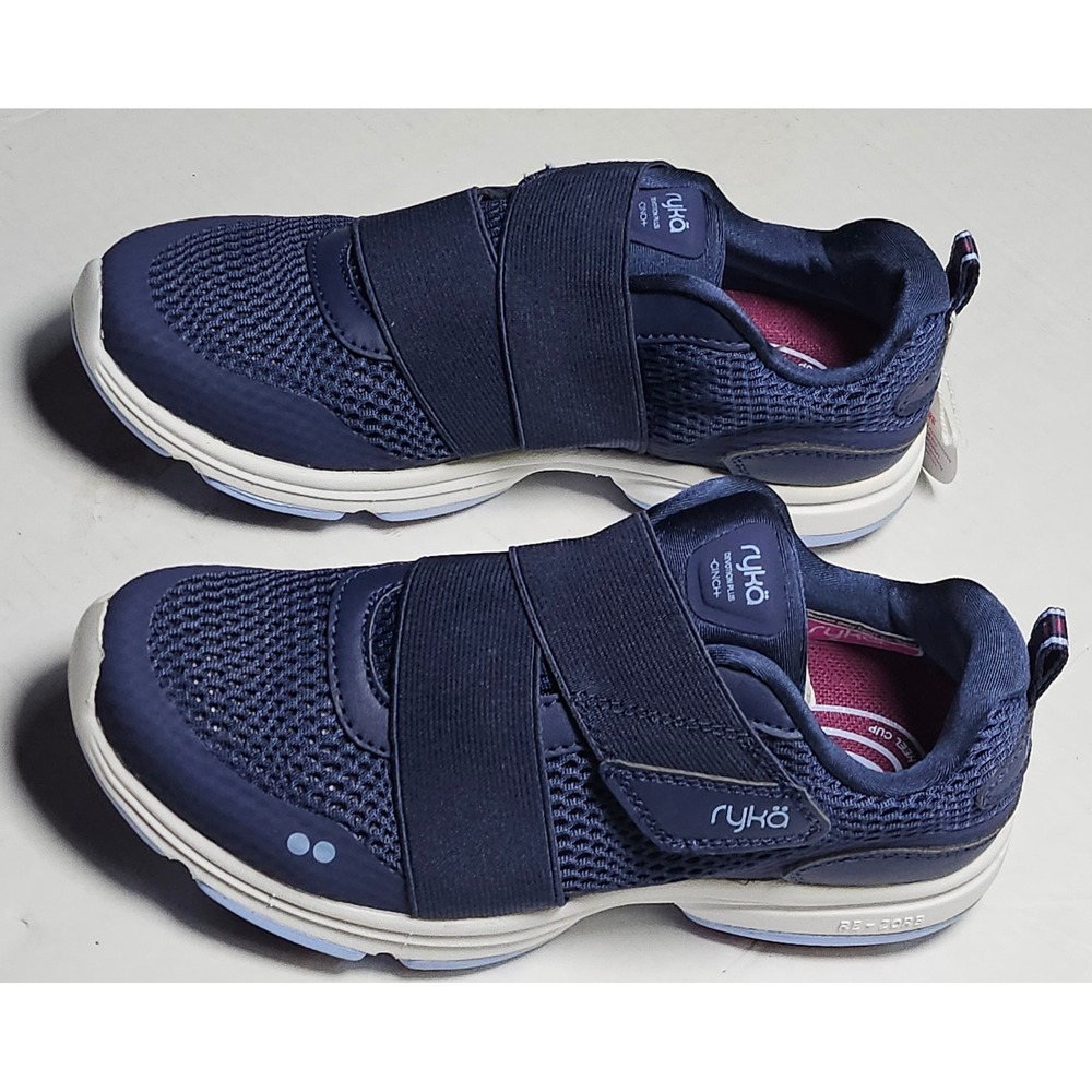 Ryka Devotion Plus Cinch Womens Navy Blue Walking Shoes F1272M2400 Size 5.5M NEW - Picture 2 of 15